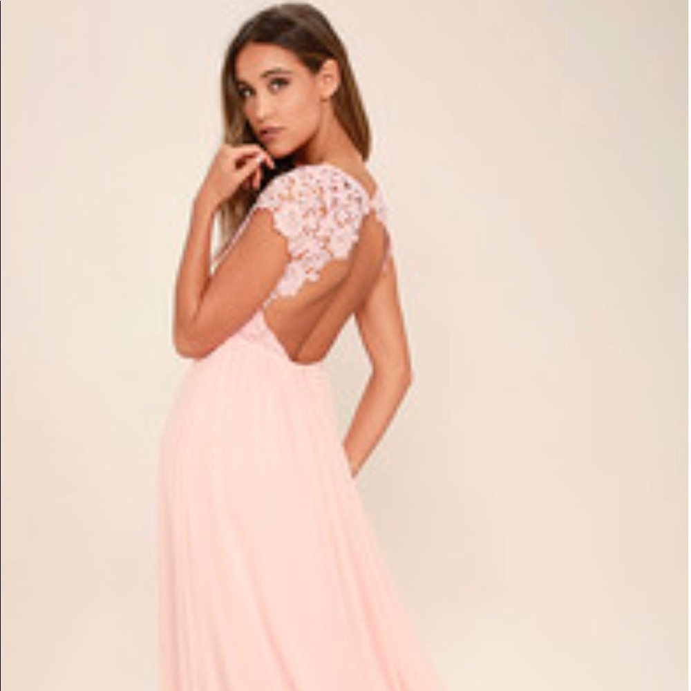 Lulus Pink Dress